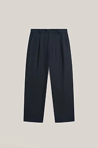Total look darted linen trousers - LIMITED EDITION