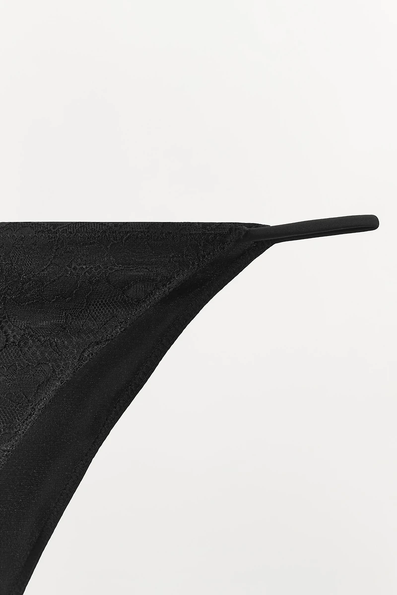 COMBINATION LACE PANTIES