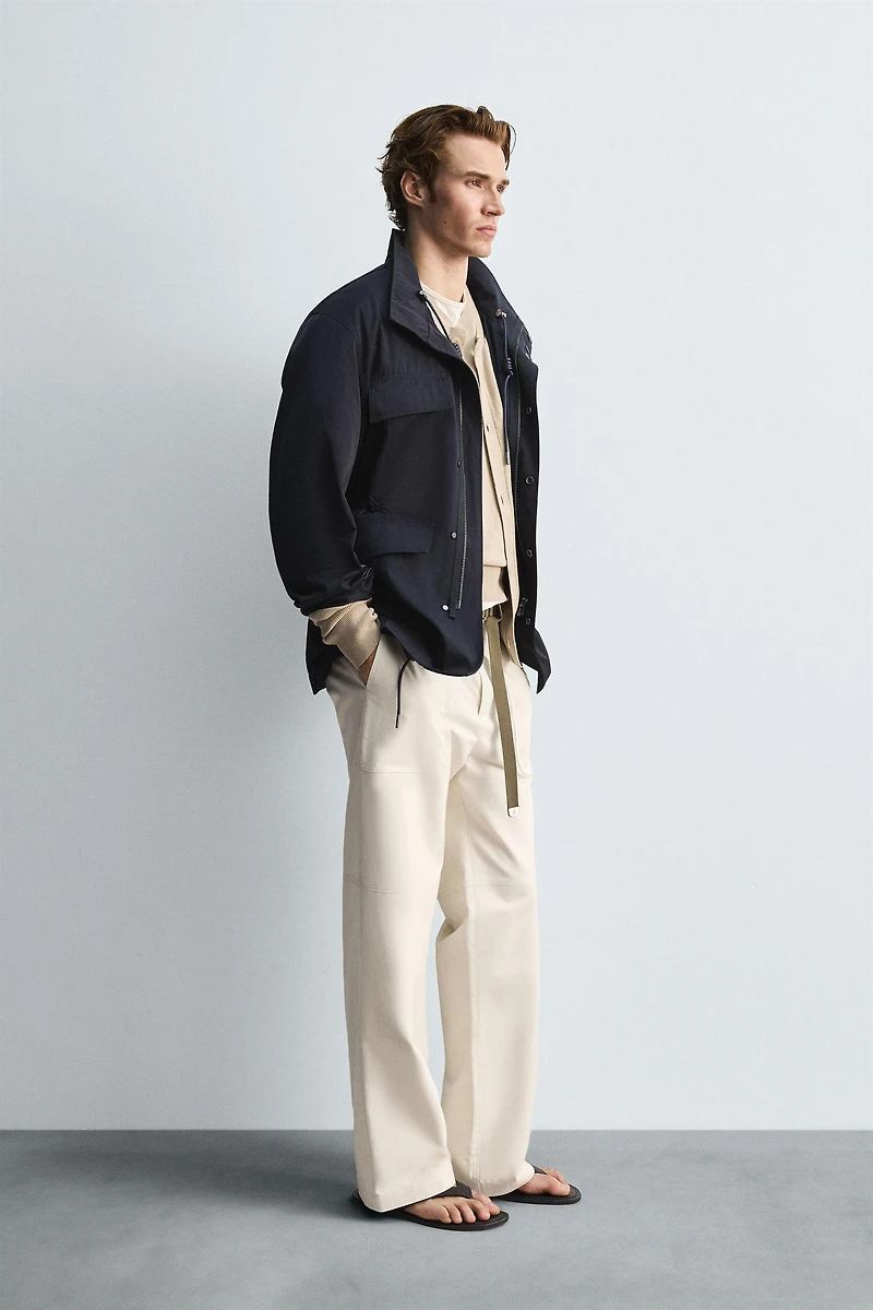 TECHNICAL PARKA WITH POCKETS
