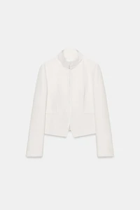 ZW COLLECTION COMBINATION TAILORED BLAZER