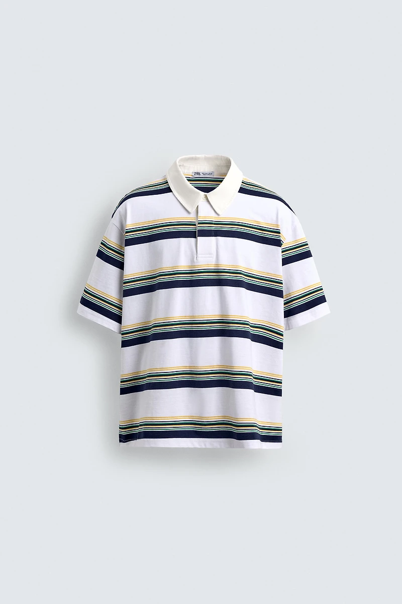 STRIPED POLO SHIRT