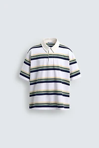 STRIPED POLO SHIRT