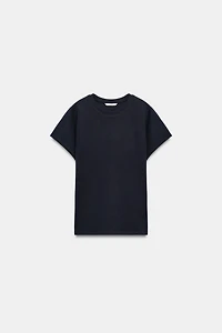 T-SHIRT INTERLOCK À MANCHES COURTES