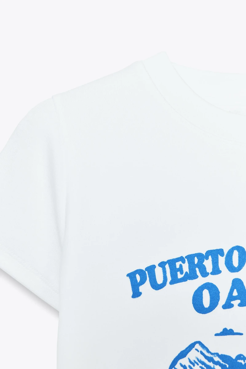 TEXT PRINT T-SHIRT