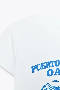 TEXT PRINT T-SHIRT