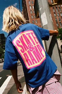 RAISED TEXT T-SHIRT