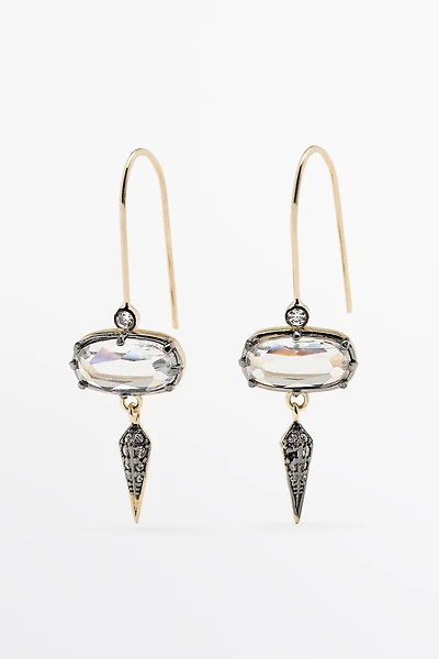 Antique-style earrings