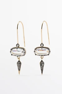 Antique-style earrings