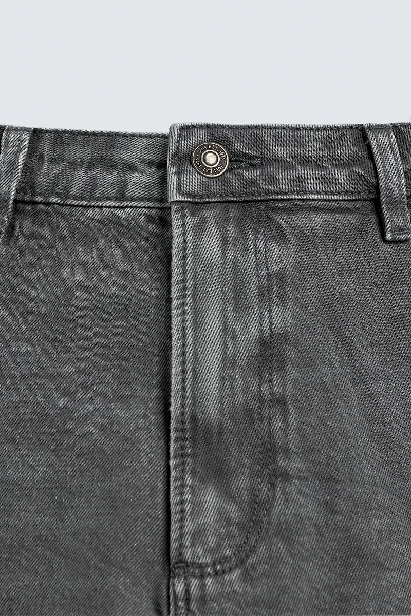 BERMUDA RELAXED FIT POCHE CHARPENTIER