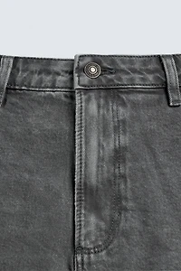 BERMUDA RELAXED FIT POCHE CHARPENTIER