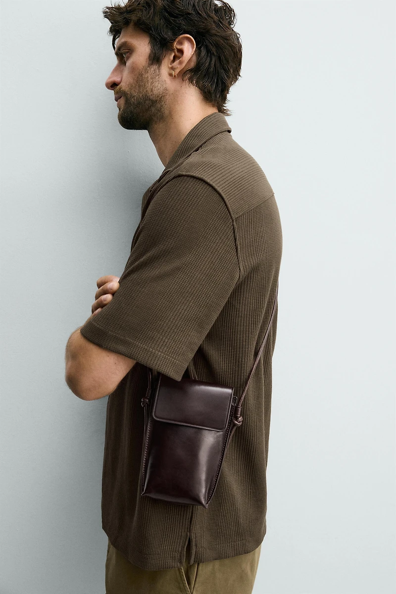 TEXTURED REGULAR FIT SHIRT