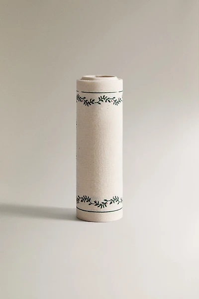 PACK ROULEAU SERVIETTES COTON PETITES FEUILLES NOËL (PACK DE 20)