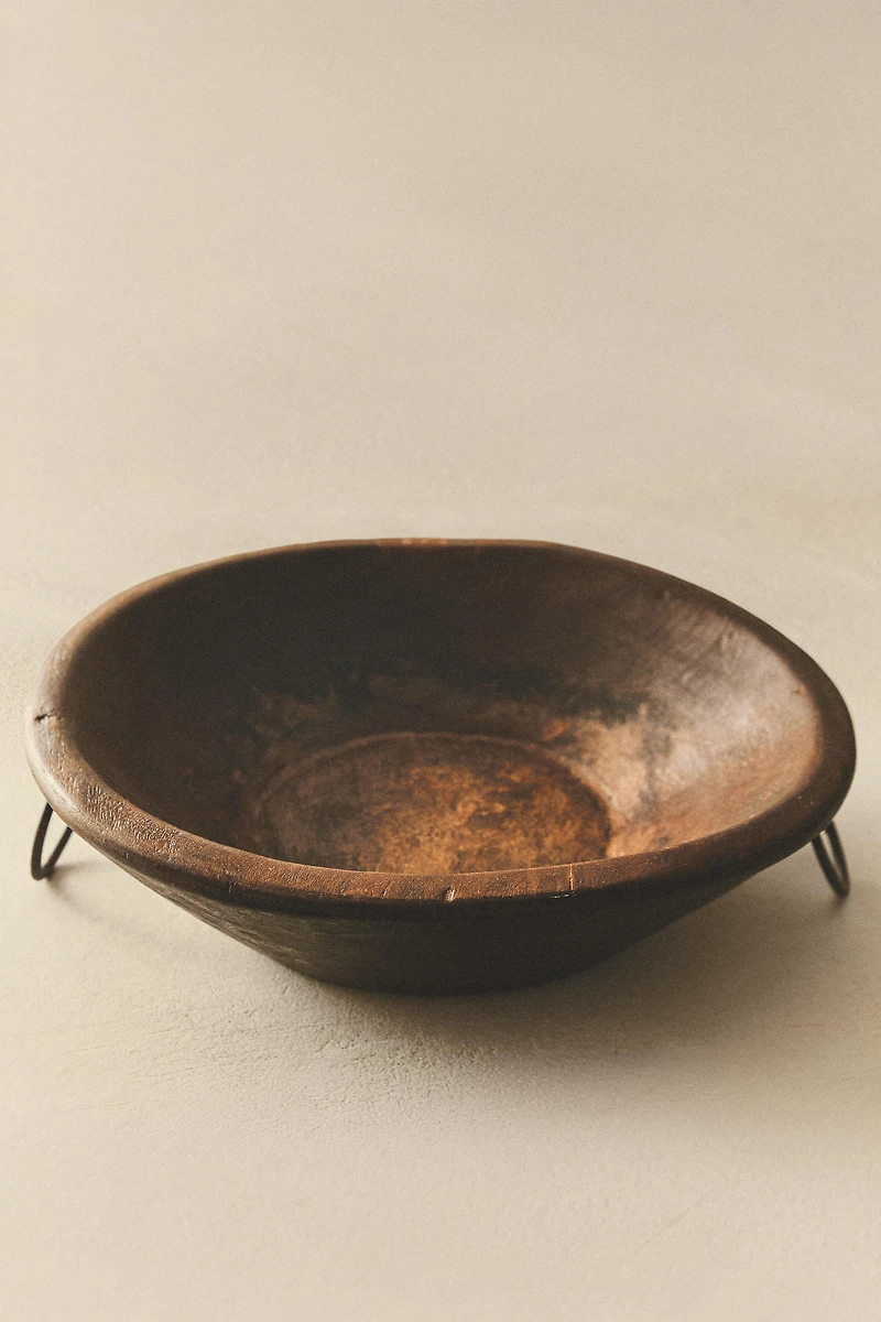 RUSTIC WOODEN SERVING DISH
