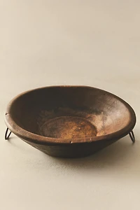 RUSTIC WOODEN SERVING DISH