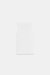 EMBROIDERED FRONT TOP