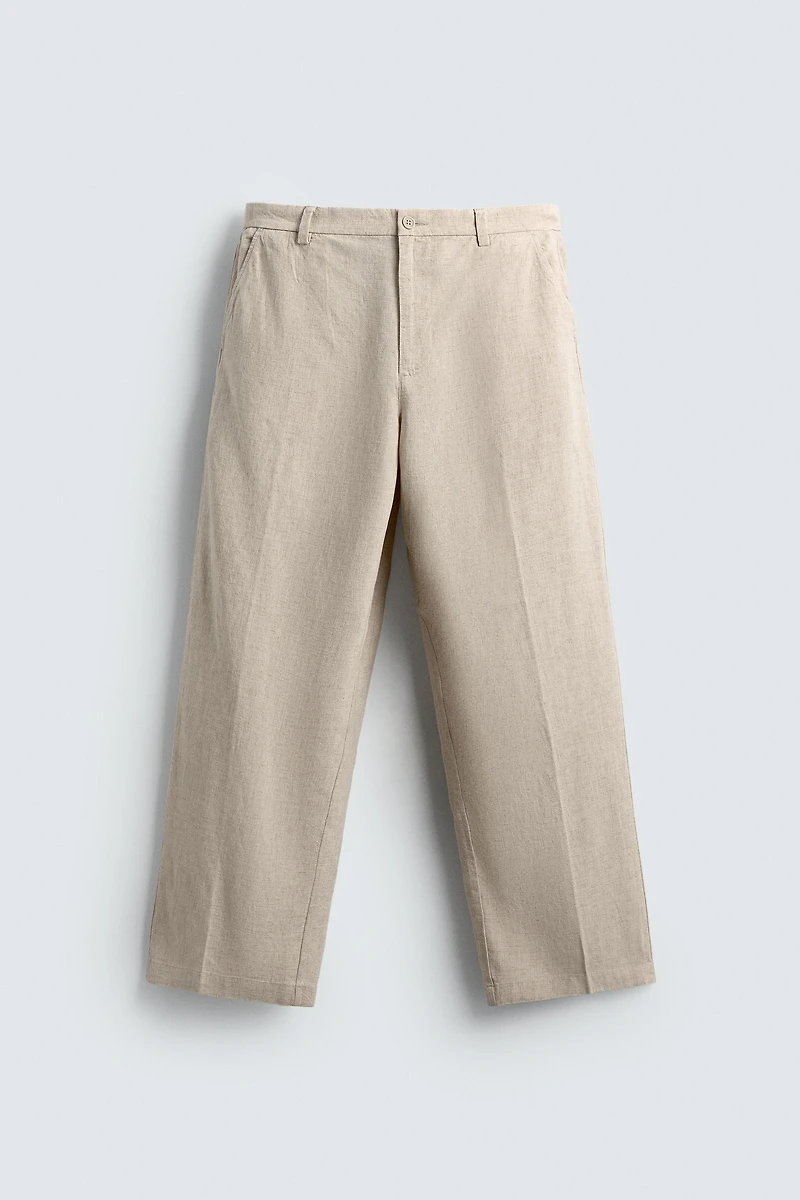FLOWY LYOCELL - LINEN PANTS