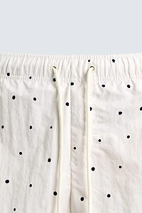 HALF POLKA DOT SWIMSUIT