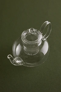 BOROSILICATE GLASS INFUSER TEAPOT