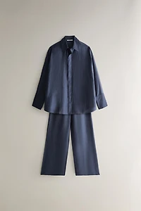 SHEER OVERSIZED SHIRT