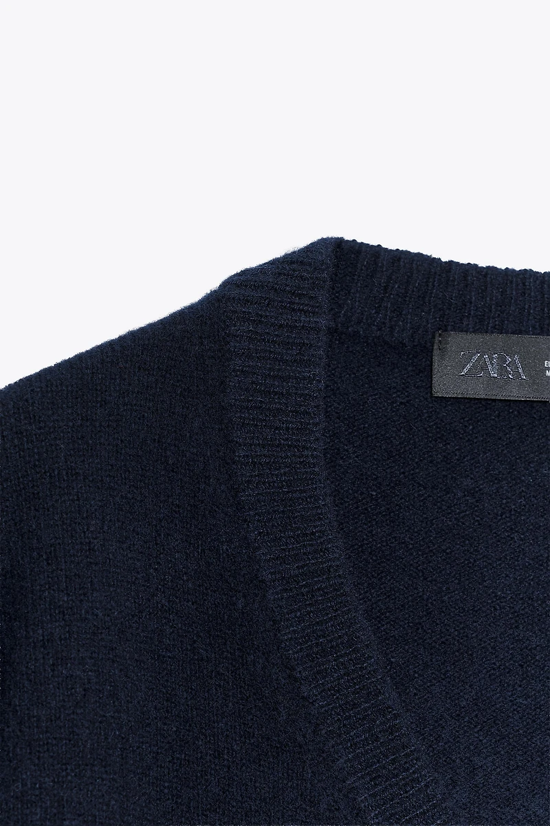 PULL 100 % LAINE COL EN V