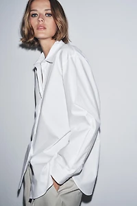 ZW COLLECTION POPLIN SHIRT