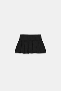 BUTTON SKORT