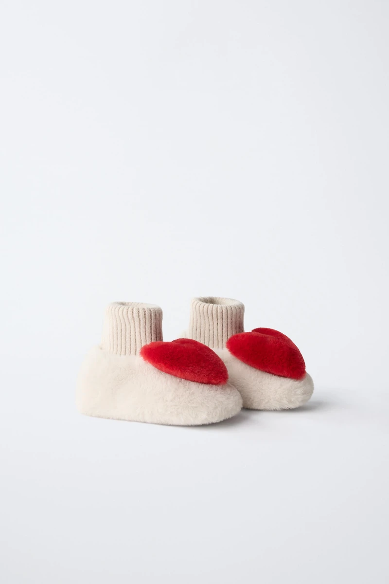 HEART SLIPPERS