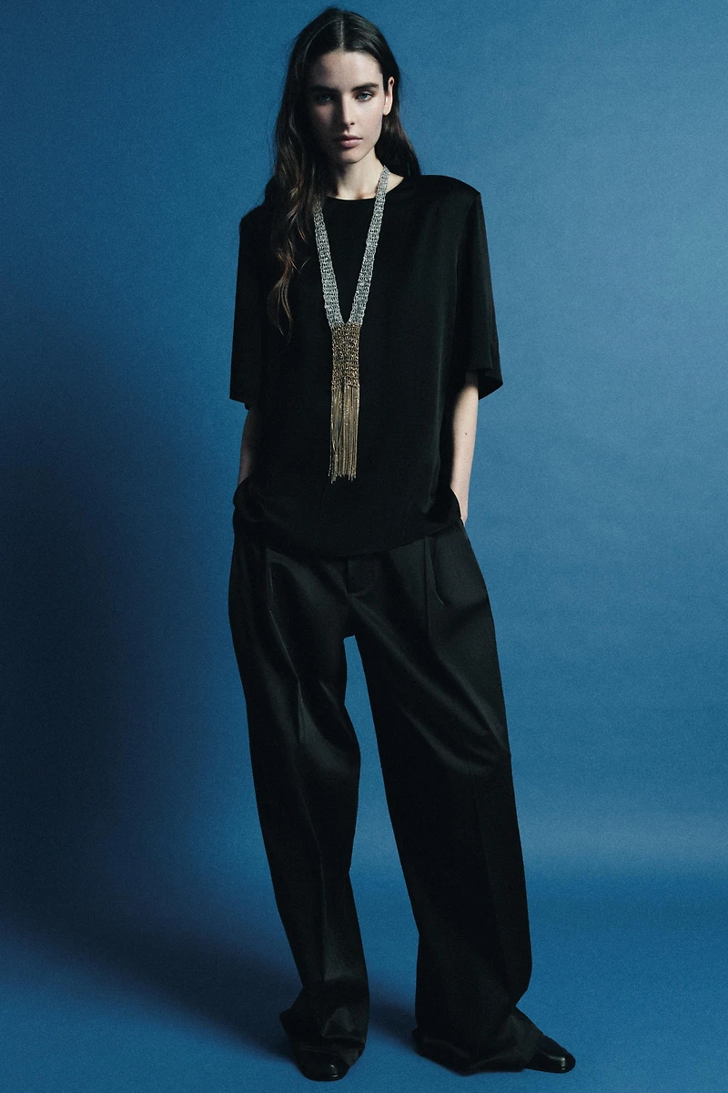 ZW COLLECTION SHOULDER PAD TOP