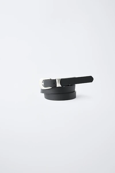 FAUX LEATHER BELT