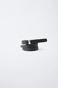 FAUX LEATHER BELT