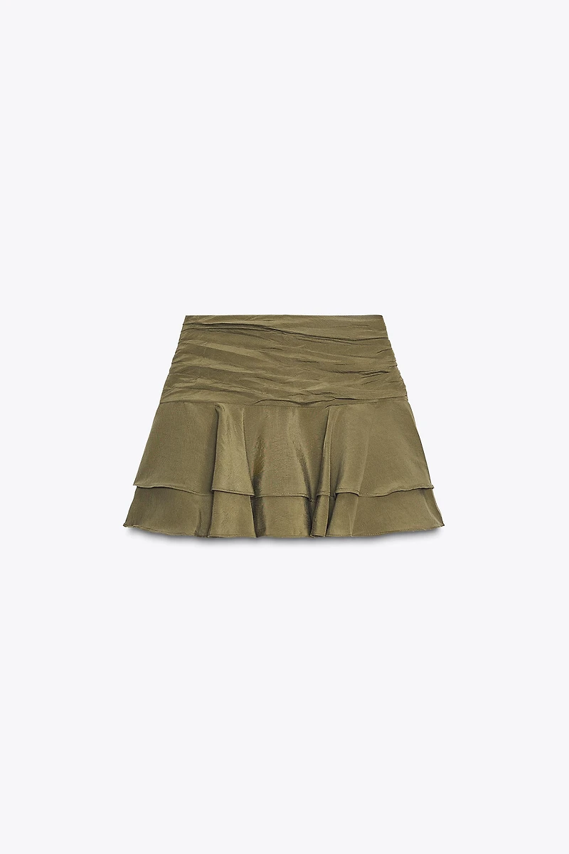 RUFFLE SKORT
