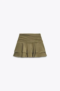 RUFFLE SKORT