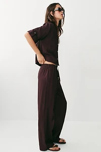 FLOWY STRAIGHT LEG PANTS