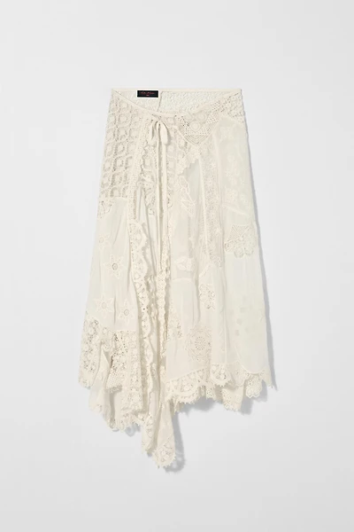 PATCHWORK MIDI SKIRT KATE MOSS X ZARA