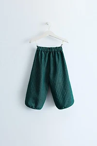 ZARA TIMELESS - STRIPED BALLOON PANTS