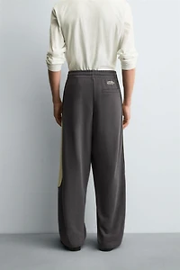 PANTALON COUPE DÉCONTRACTÉE COLOR BLOCK