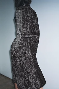 KIMONO EN VELOURS BRODÉ ZW COLLECTION LIMITED EDITION