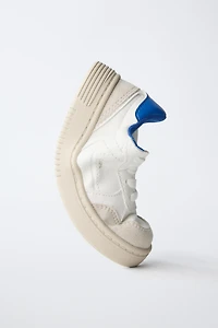 CONTRASTING SNEAKERS