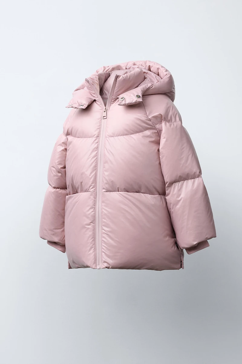 WATER REPELLENT DOWN PUFFER COAT