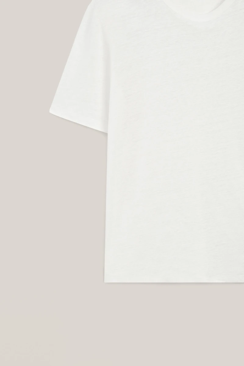 T-shirt manches courtes 100 % lin - LIMITED EDITION