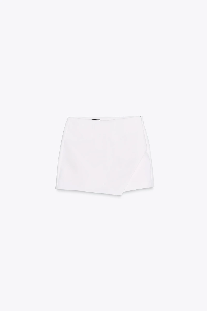 JUPE-CULOTTE ASYMÉTRIQUE
