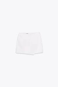 JUPE-CULOTTE ASYMÉTRIQUE