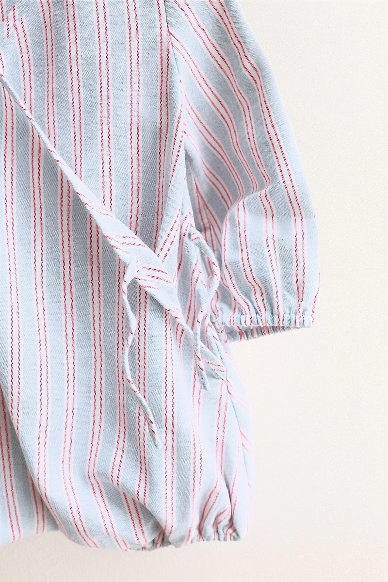 ZARA TIMELESS - STRIPED ROMPER
