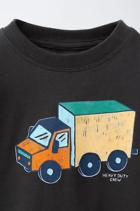 VEHICLE PRINT T-SHIRT
