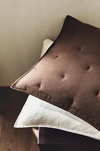 MICROFIBER PILLOW SHAM FOR QUILT