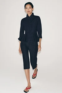 ZW COLLECTION DENIM CAPRI PANTS