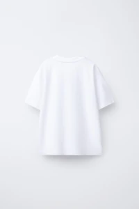 TEXT PRINT JOGGING T-SHIRT