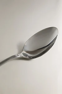 SHINY STEEL SERVING SPOON