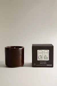 (125 G) COFFEE CREAM SCENTED CANDLE