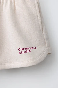 PLUSH JOGGING SHORTS
